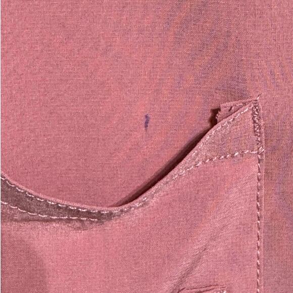 Carhartt Force Cross-Flex Women's V-Neck Top #C12110 Size Small Mauve - Picture 5 of 9